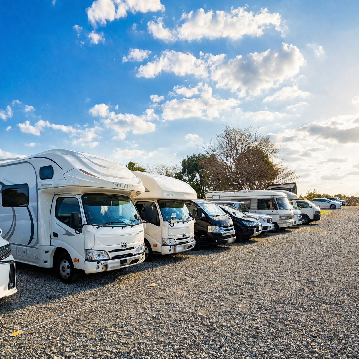 F1観戦にもおすすめのキャンピングカー