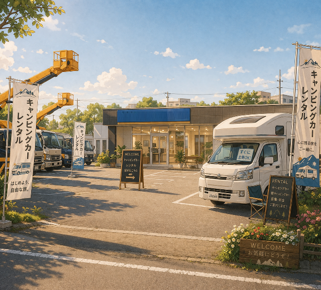 キャンピングカーレンタル J-CAN 高岡店